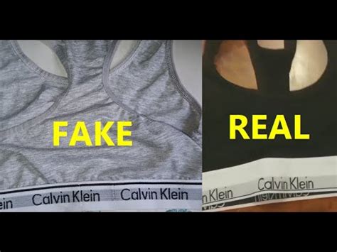 fake calvin klein bra vs real|How I Tested Fake Calvin Klein Underwear and What I Found.